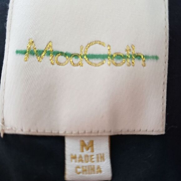 Modcloth Floral Pleated Sheath Dress Sz M - Picture 7 of 10